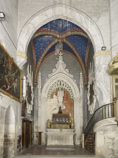 ensemble du mobilier et du décor de la chapelle Saint Théophile
