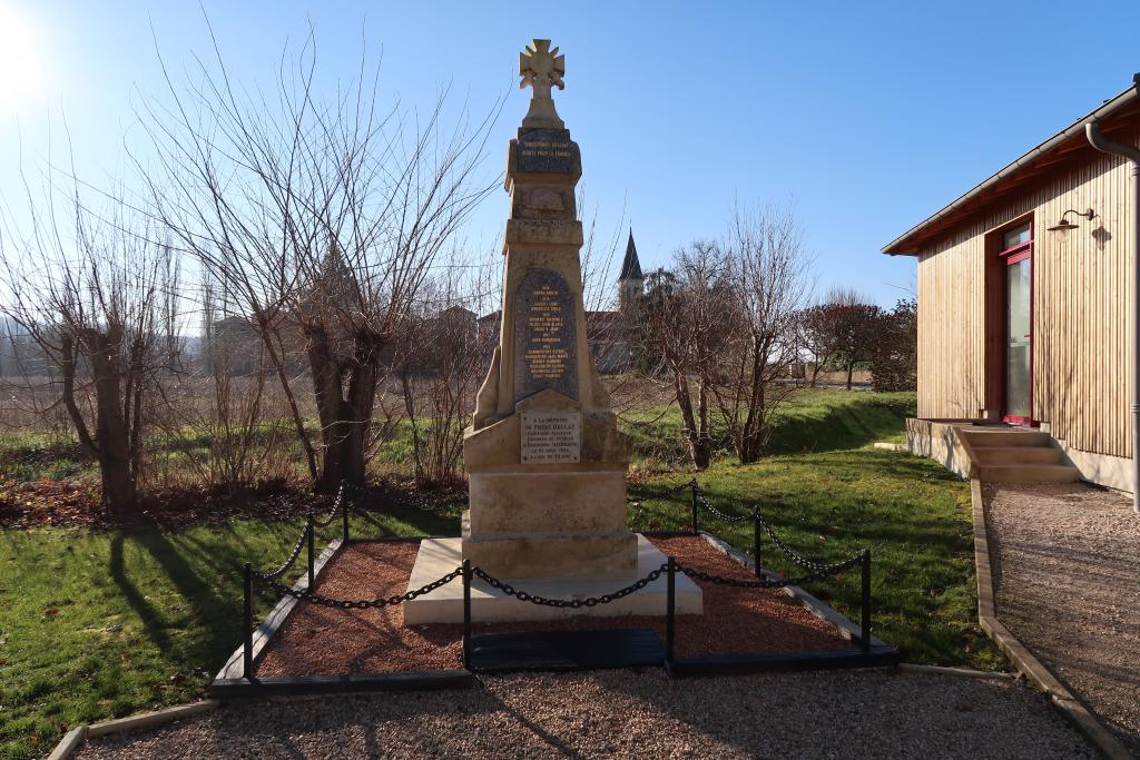 monument aux morts de la guerre de 1914-1918 et de la guerre de 1939-1945