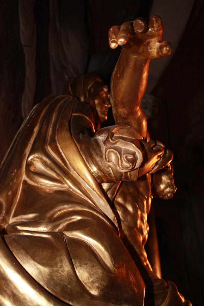 groupe sculpté : Vierge de Pitié