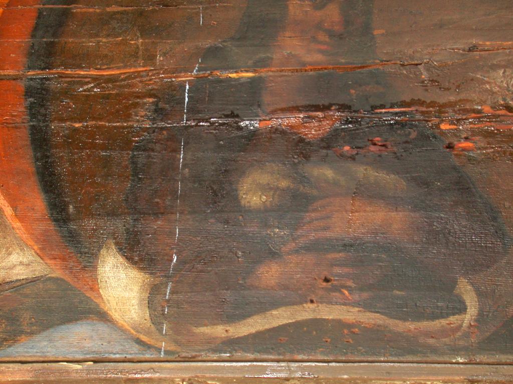 plafond peint de la salle de déclamation