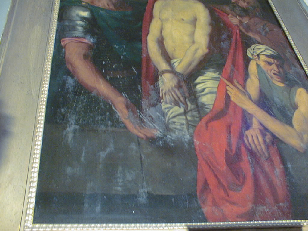 tableau et son cadre : Ecce Homo