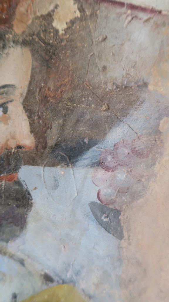 Les peintures murales du studiolo