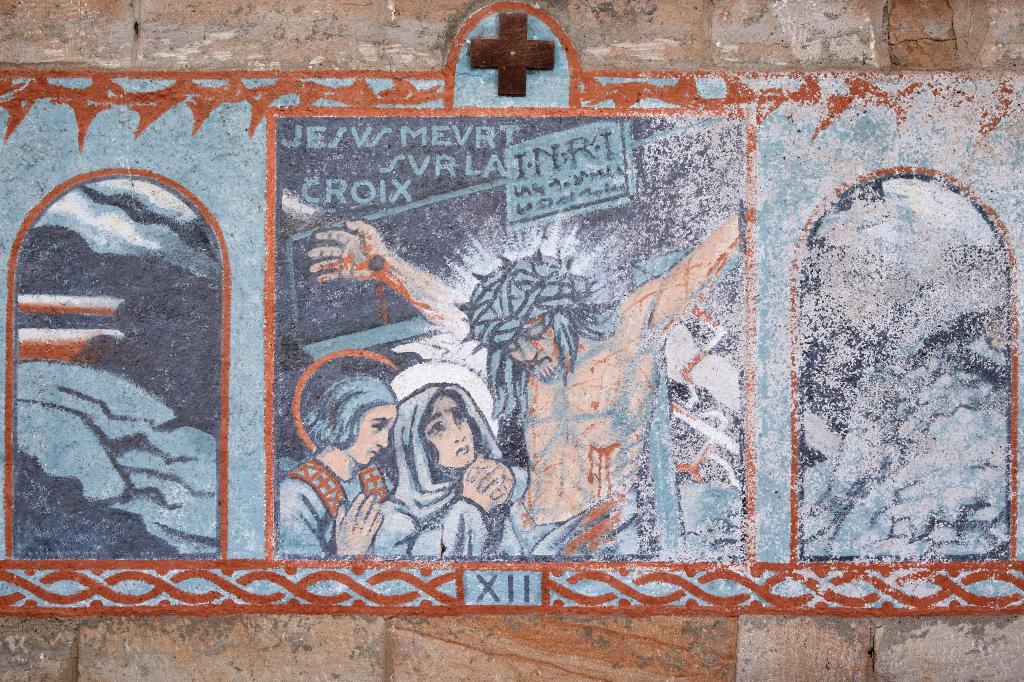 peinture monumentale : Chemin de croix