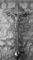 croix de procession : Christ en croix