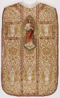 ornement liturgique blanc
