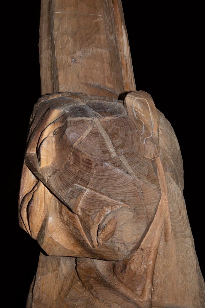 croix (figure colossale) : Christ en croix dit Le Christ de Zadkine
