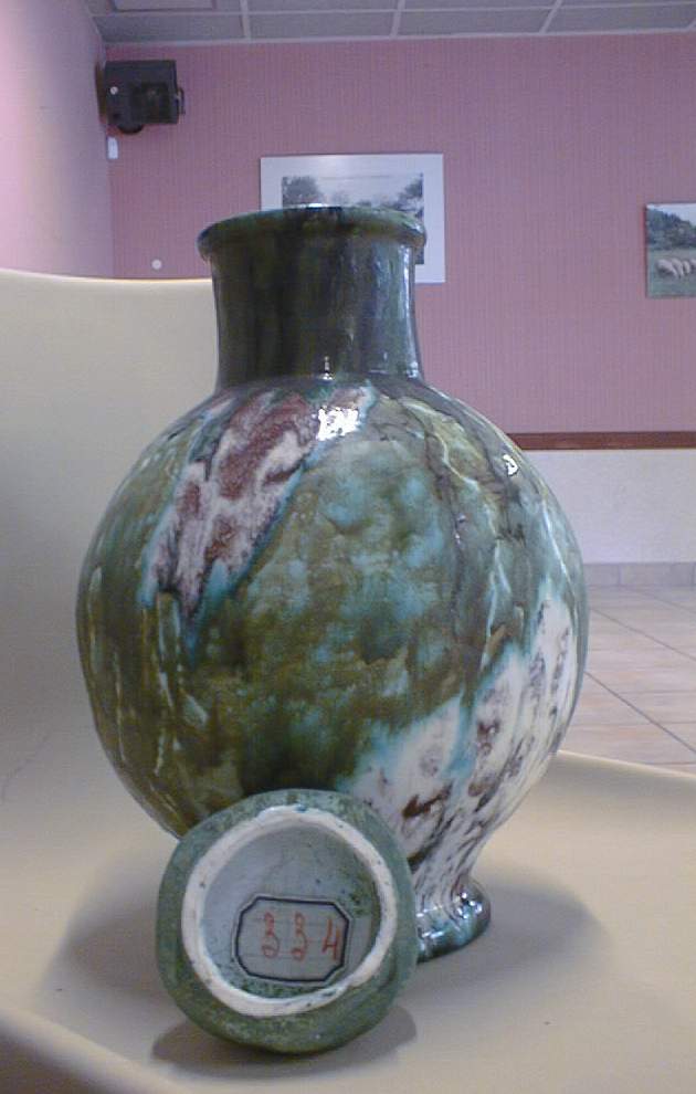 vase décoratif dit potiche