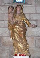 Groupe sculpté : Vierge à l'Enfant