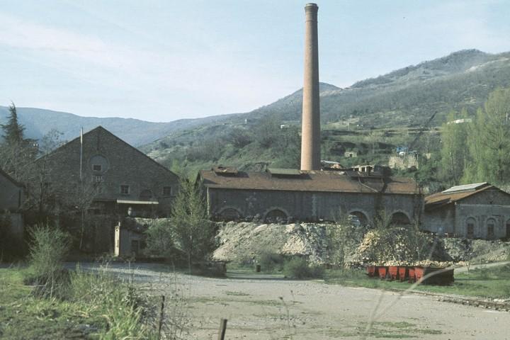 usine d'agglomération et centrale thermique de Graissessac