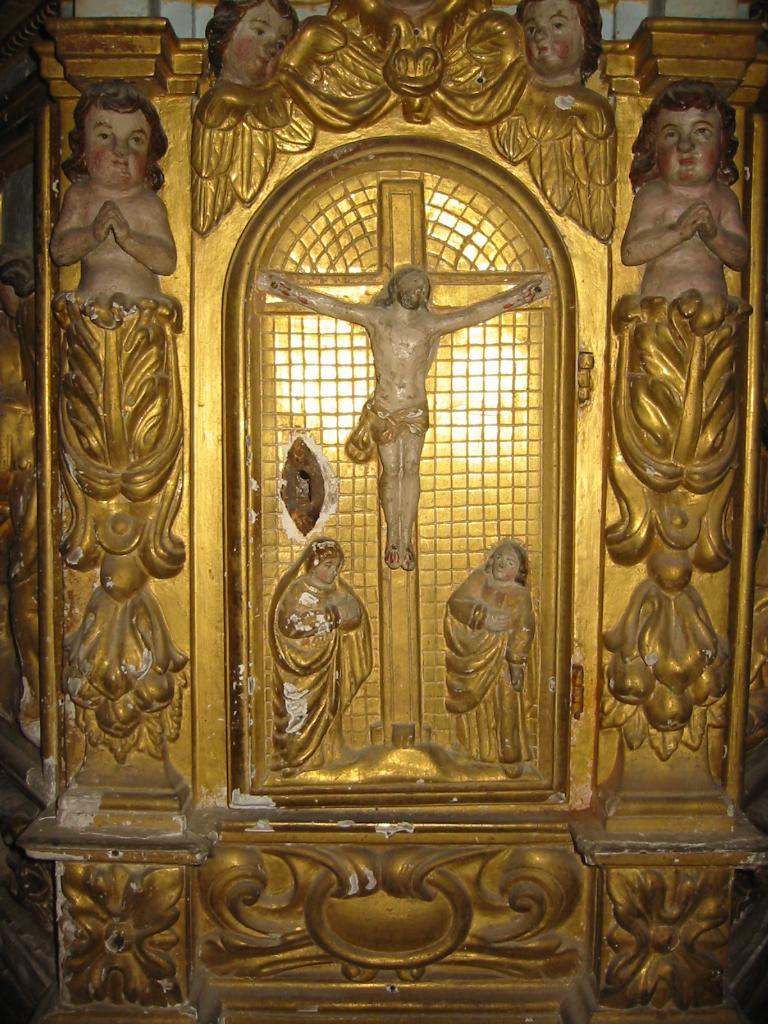ensemble du maître-autel (autel et tabernacle)