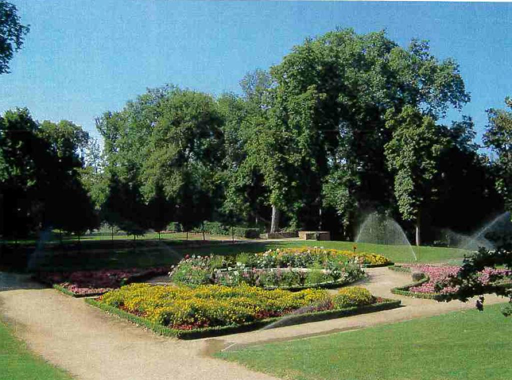 jardin d'agrément, puis jardin public dit parc de Foucaud (ou d'Huteau, ou d'Hutaud)