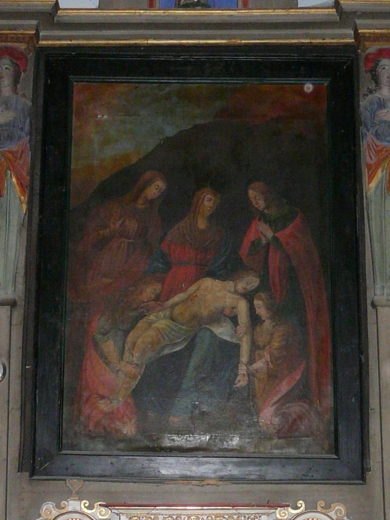 tableau d'autel : la Déploration du Christ