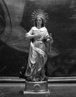 statue-reliquaire de sainte Marguerite