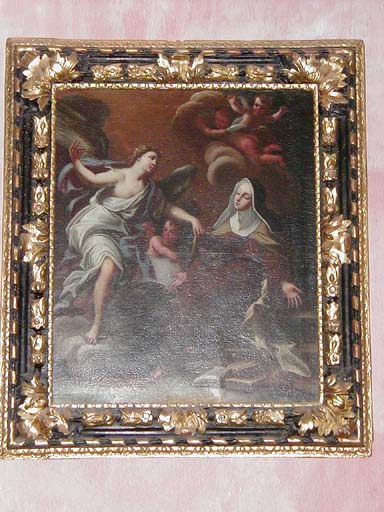 peinture de la Transverbération de sainte Thérèse d'Avila