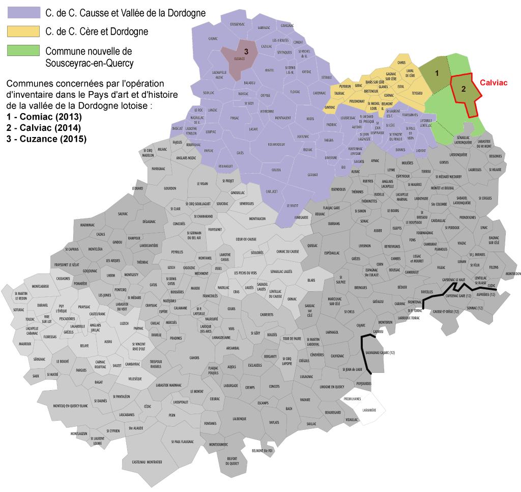 présentation de l'opération d'inventaire de la commune de Calviac