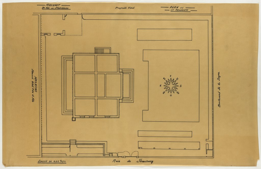 demeure de l'industriel Robert Stanton et de Geneviève Vidal, villa Stanton