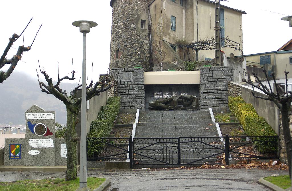 monument aux morts de la guerre de 1914-1918, de la guerre de 1939-1945, de la guerre de 1946-1954 et de la guerre de 1954-1962