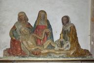 groupe sculpté : la Déploration du Christ