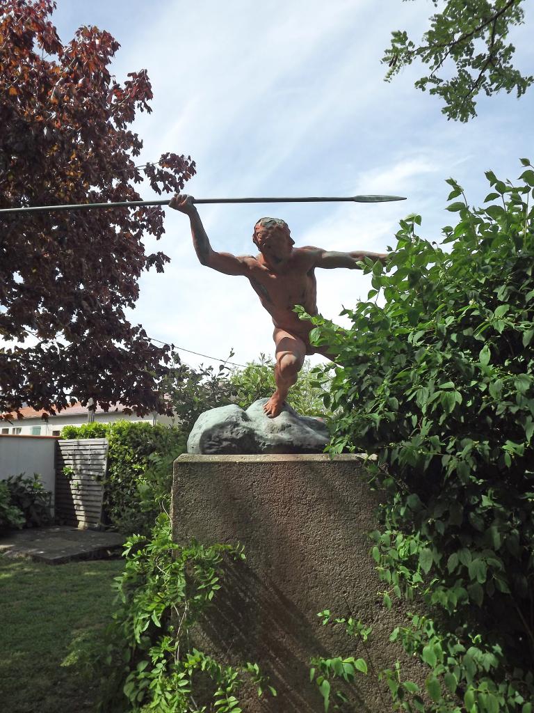 sculpture : le lanceur de Javelot