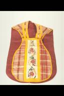 chasuble, étole, manipule, bourse de corporal