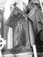 châsse : de la Vierge, style néo-gothique