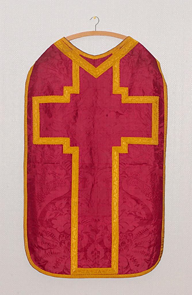 chasuble (ornement rouge)