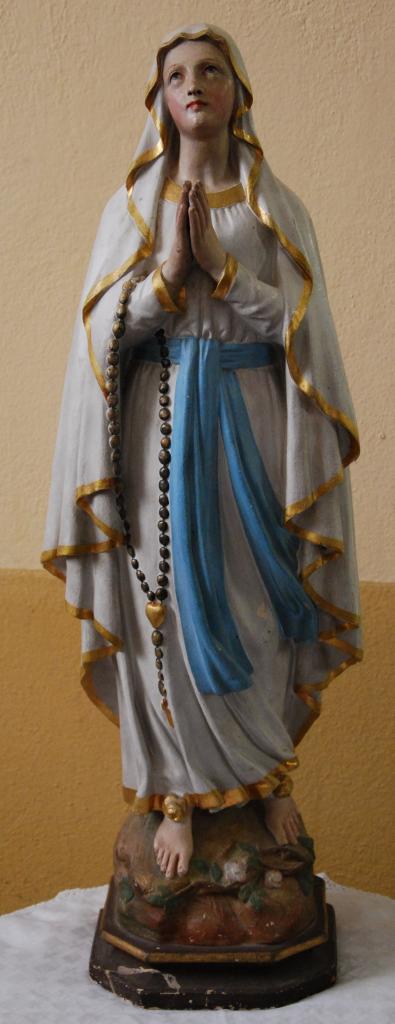 statue : Vierge, dite Notre-Dame de Lourdes