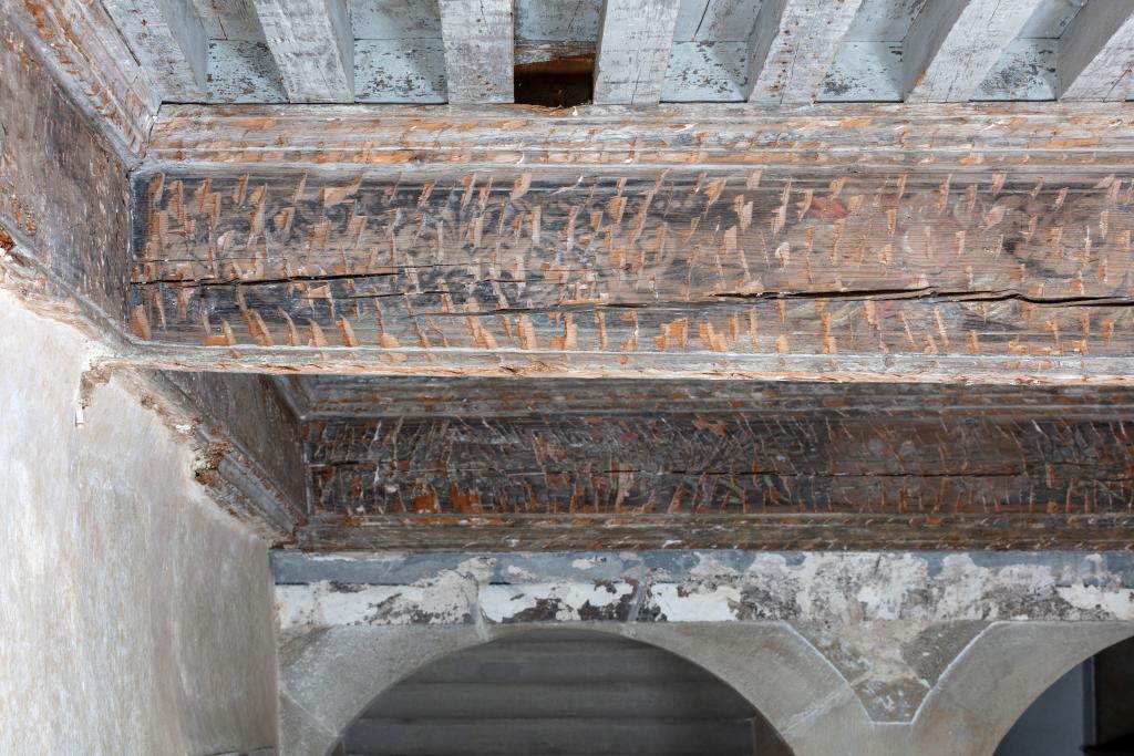ensemble des peintures monumentales du château