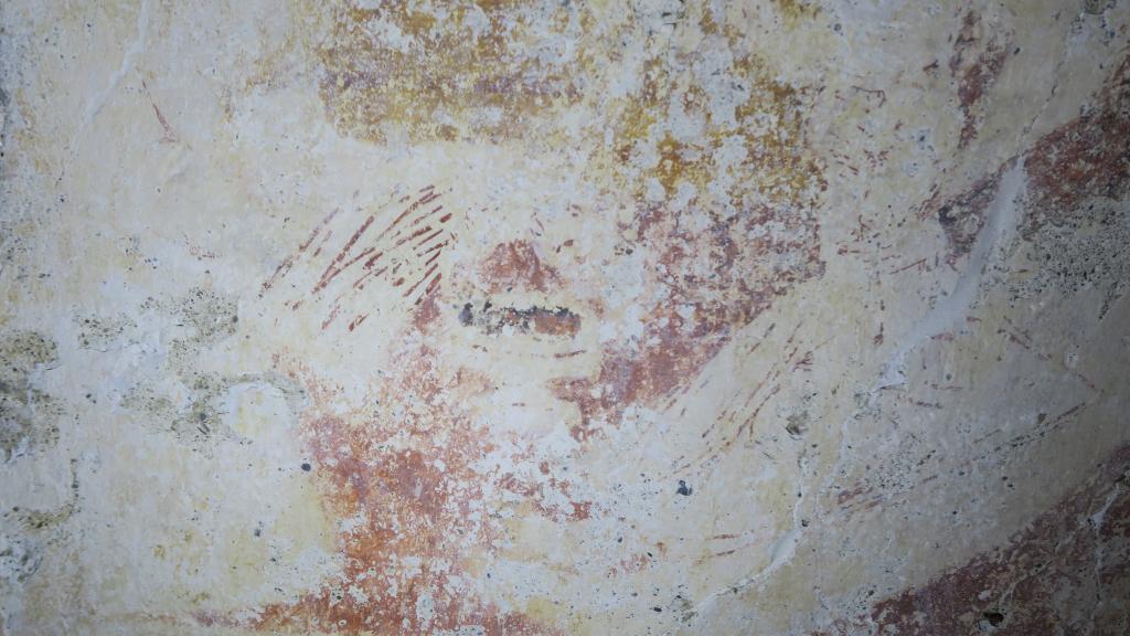 Les peintures monumentales de la chapelle nord