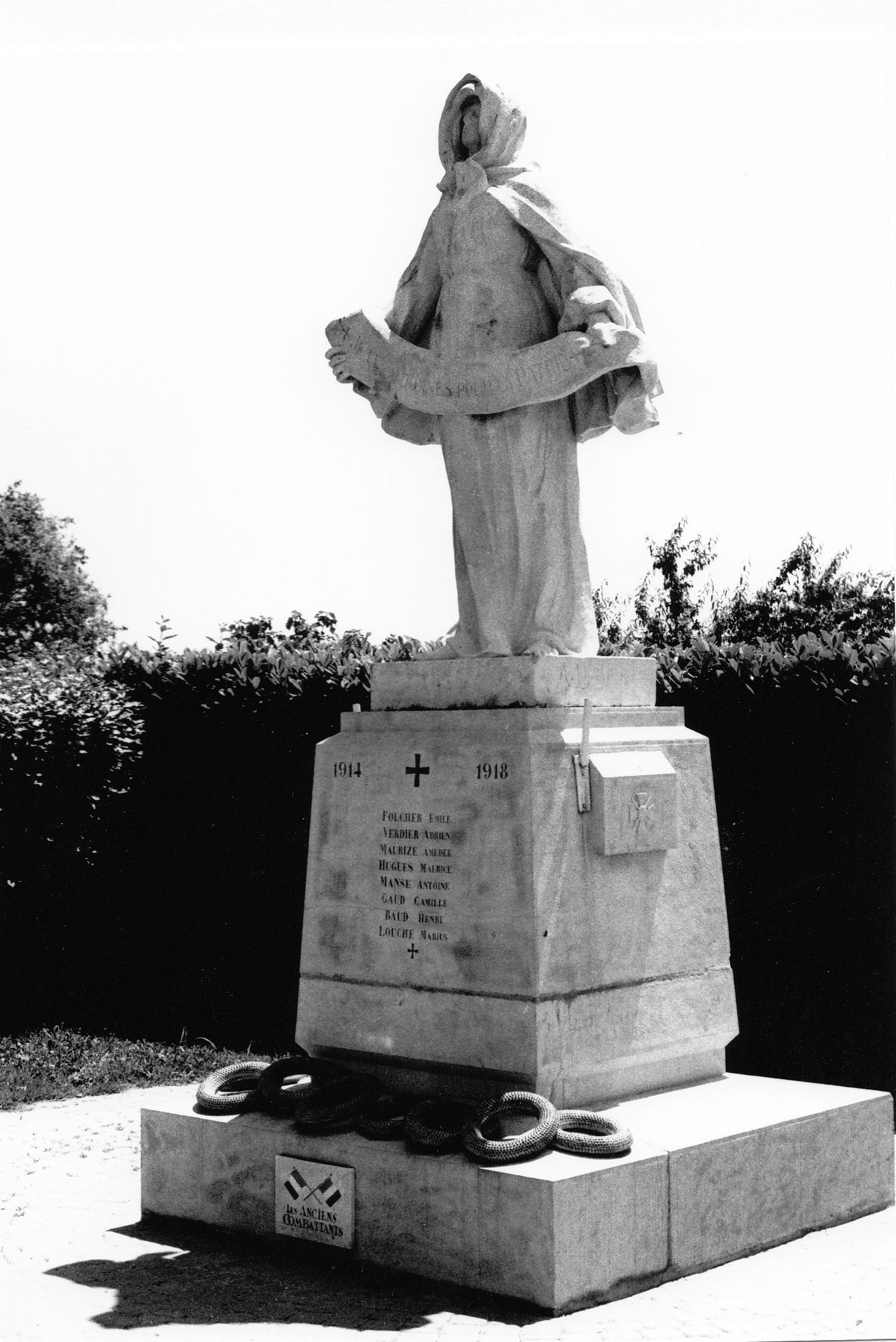 monument aux morts de la guerre de 1914-1918