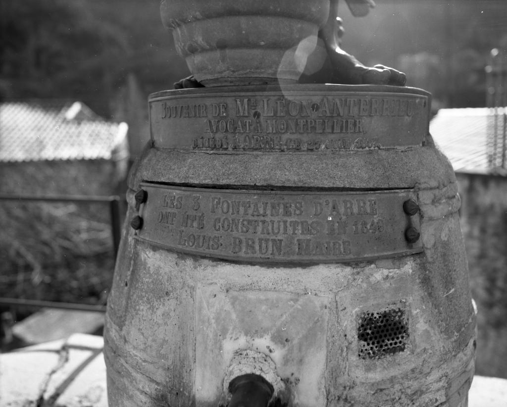 usine de bonneterie de soie et de coton Brun, puis Brun d'Arre