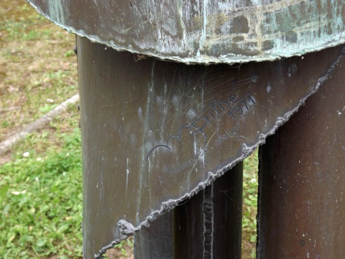 sculpture en ronde-bosse : Le temps d'un envol