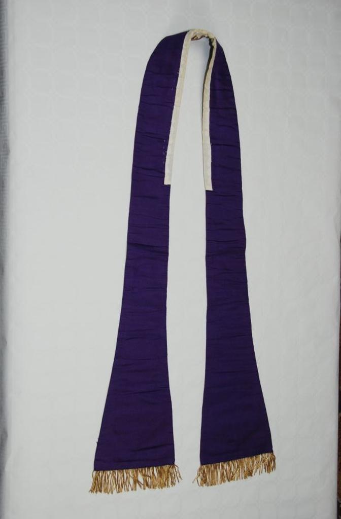 chasuble , étole de clerc