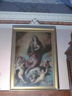 tableau et son cadre : Sainte Madeleine ravie en extase