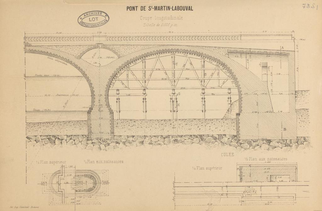 pont de Saint-Martin, dit viaduc de Cénevières