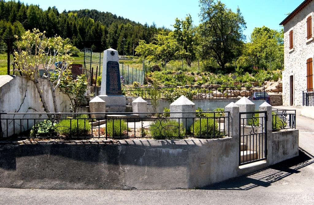 monument aux morts de la guerre de 1914-1918 et de la guerre de 1939-1945