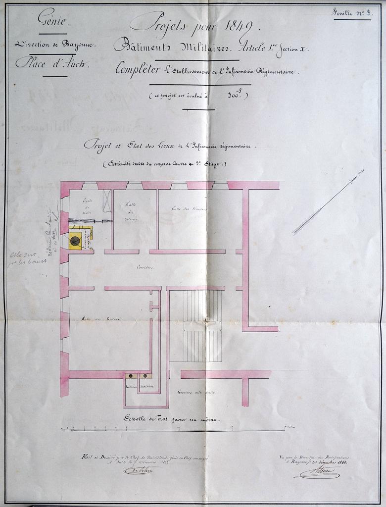 Quartier de cavalerie Henry, puis Quartier de cavalerie Espagne, Caserne d'artillerie et Centre d'Instruction du service de l'Intendance