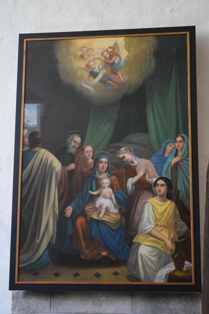 tableau (2) Présentation de Jésus au Temple ; Vierge à l'Enfant