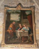 Tableau : La Sainte Famille ou le bénédicité