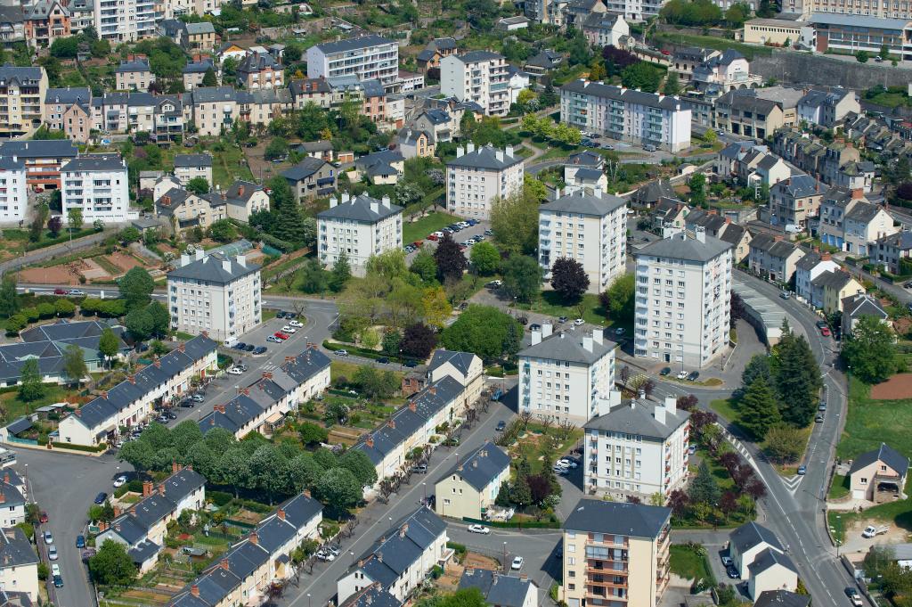 les maisons et les immeubles de Rodez au 20e siècle