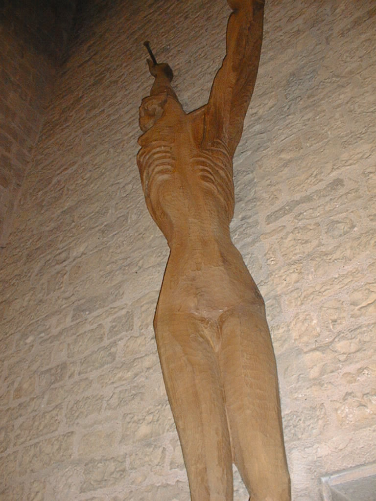 croix (figure colossale) : Christ en croix dit Le Christ de Zadkine