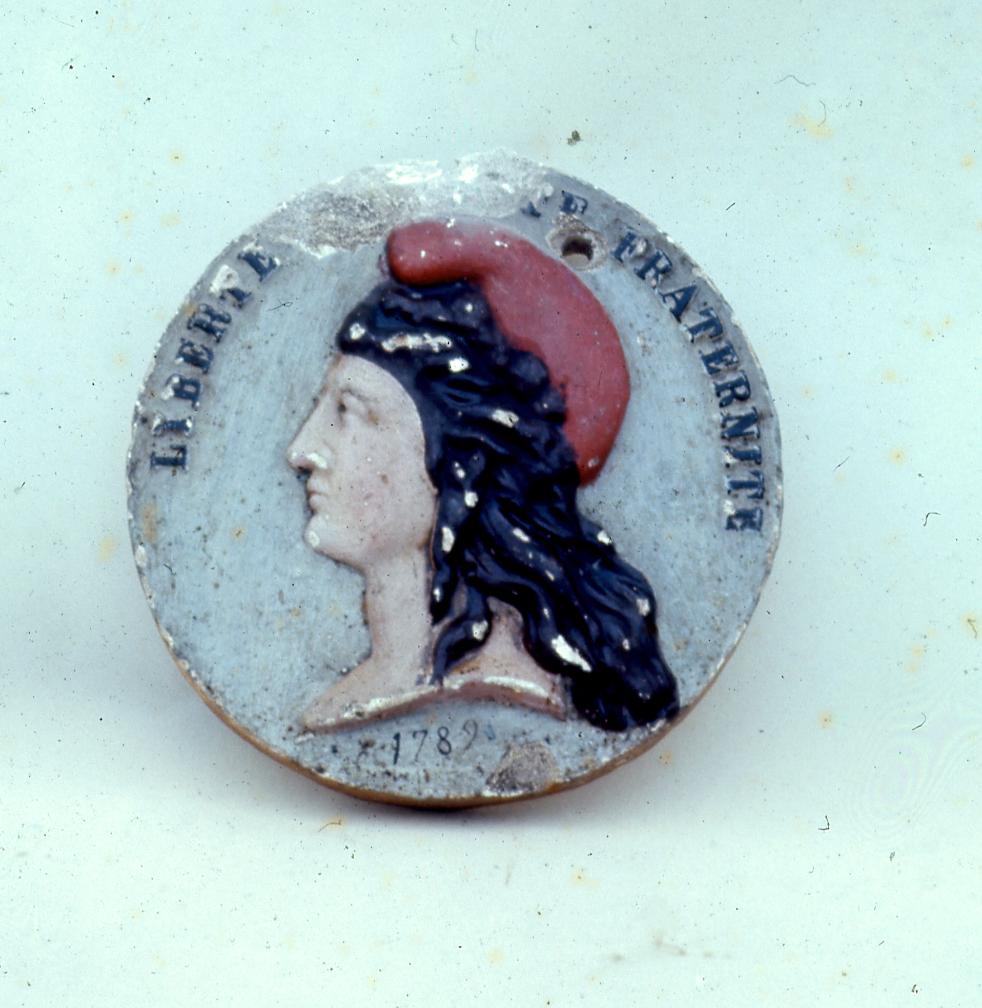 bas-relief (plaque historiée avec Marianne)