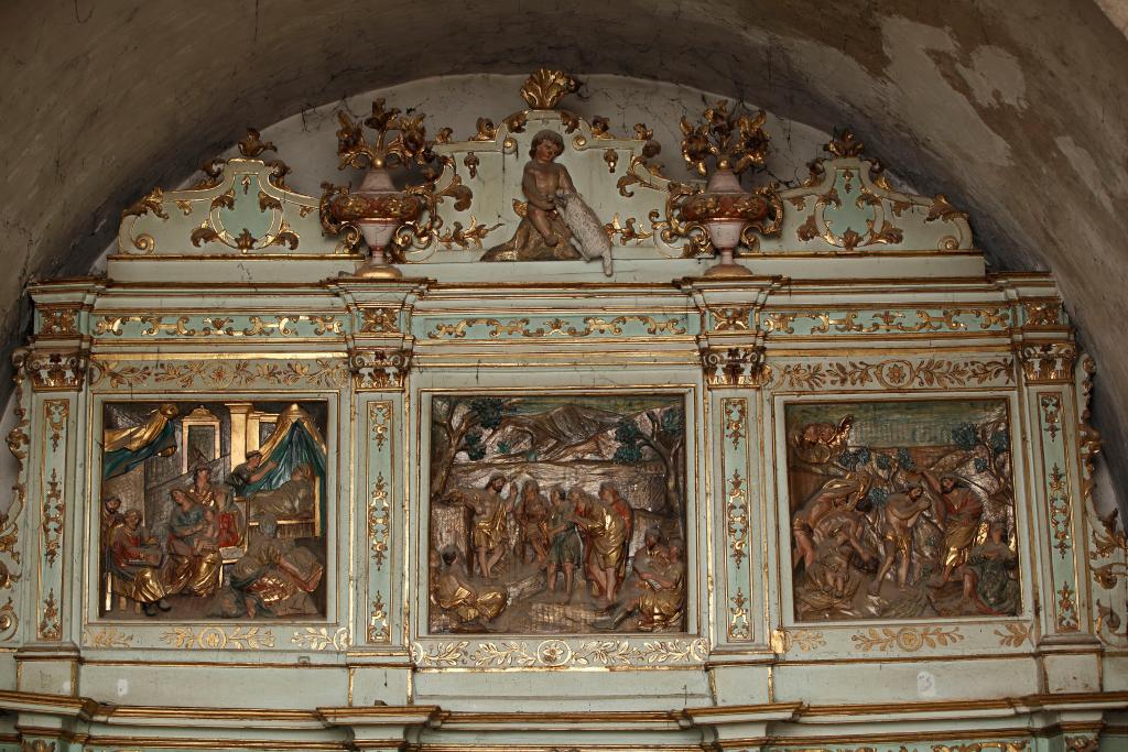 hauts-reliefs (3) Scènes de la vie de saint Jean-Baptiste