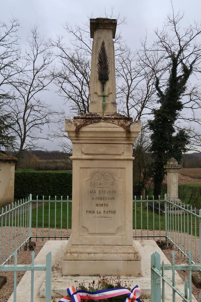 monument aux morts de la guerre de 1914-1918