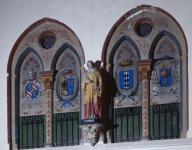 peinture monumentale : armoiries