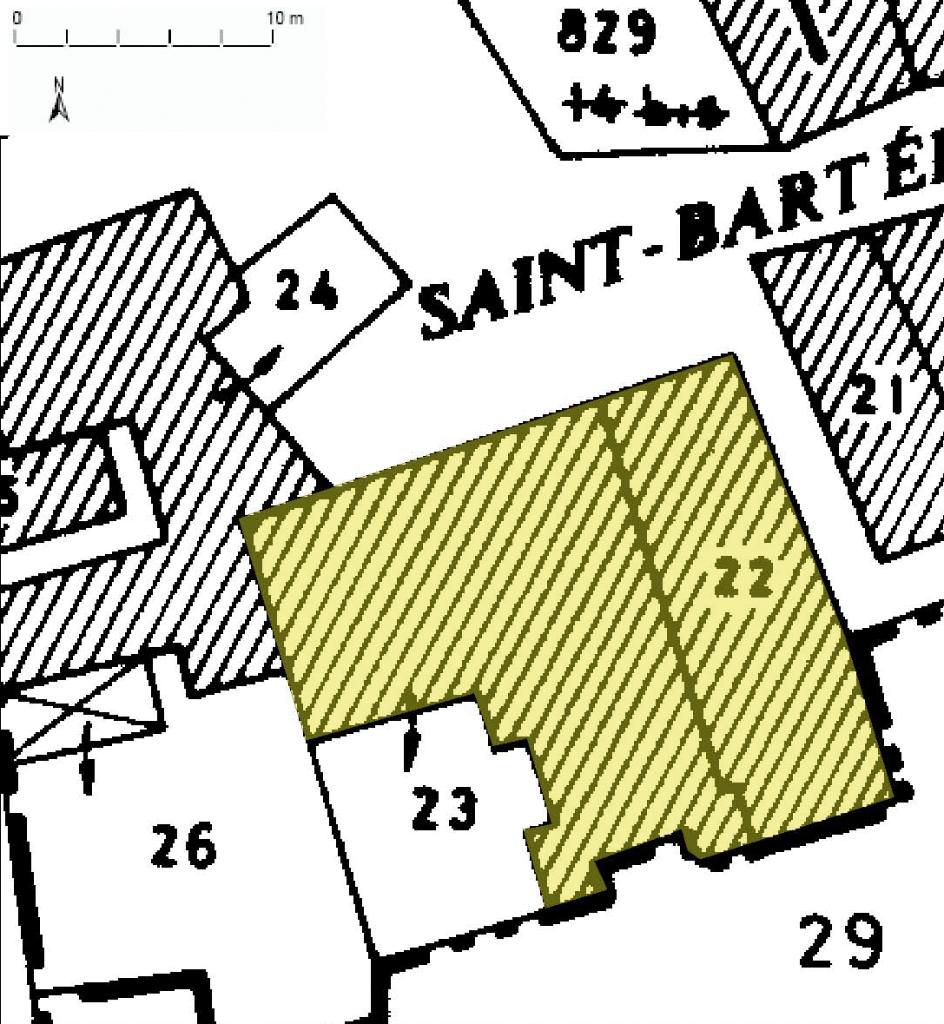 hôpital Saint-Barthélemy, actuellement maison