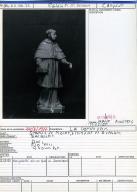 statuette : Moine (élément de retable)