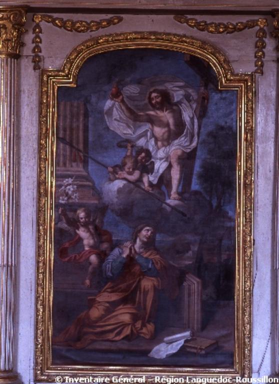 Apparition du Christ à sa Mère au matin de Pâques dit ailleurs La Vision de sainte Catherine de Sienne