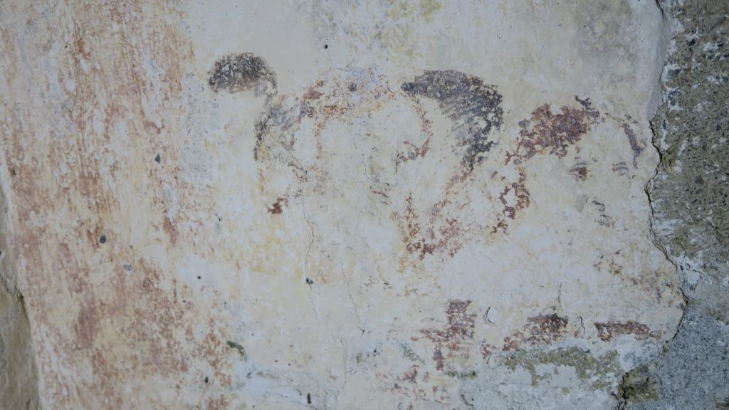 Les peintures monumentales de la chapelle nord