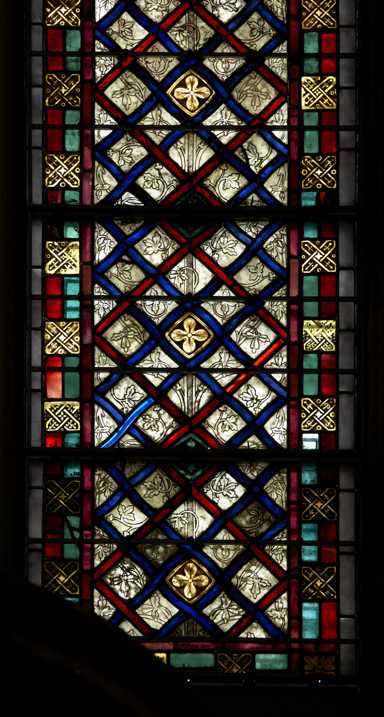 verrière N°11 de l'ancienne cathédrale de Narbonne